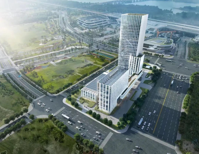 扬州市生态科技新城44个在建重点项目全面提速推进(图1)