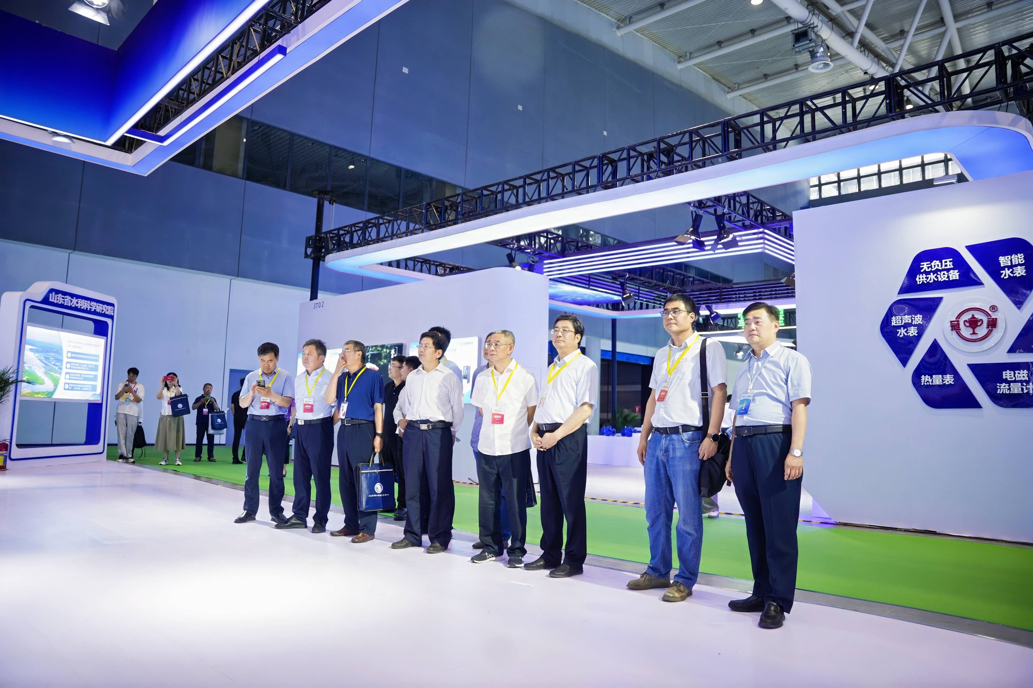 赋能水利高质量发展建设生态智水新山东第4届中国（山东）水利科技与生态建设博览会在济南开幕(图3)