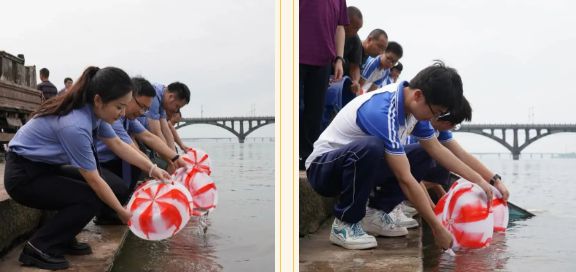 青枫号到站！增殖放流+以案说法以法治“蓝”守护生态“绿”(图3)