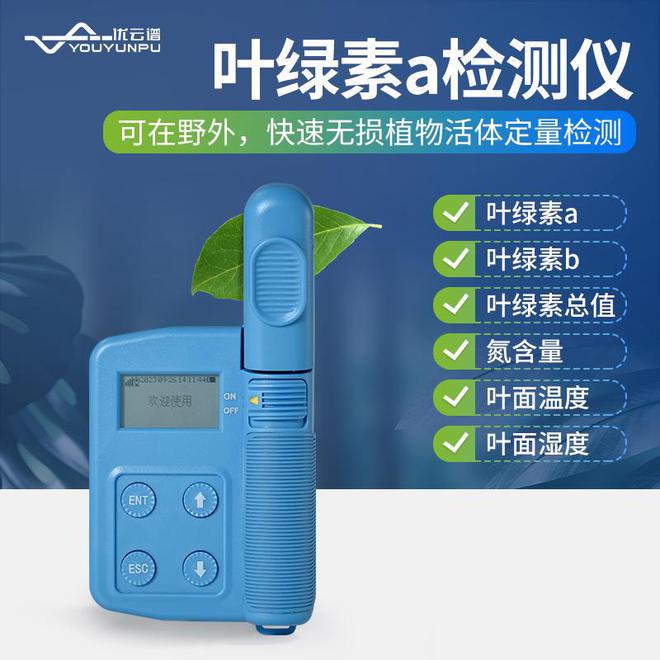 叶绿素测定仪：无损检测植物生理生态变化(图1)