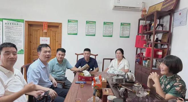 广西农业产业商会走访会员企业昭平林叶生态农业科技有限公司(图4)