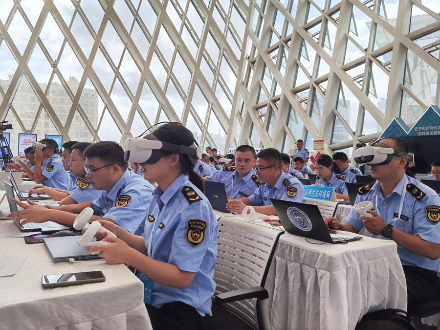 云南开展生态环境执法比武竞赛提升执法人员能力和水平_新华网(图3)