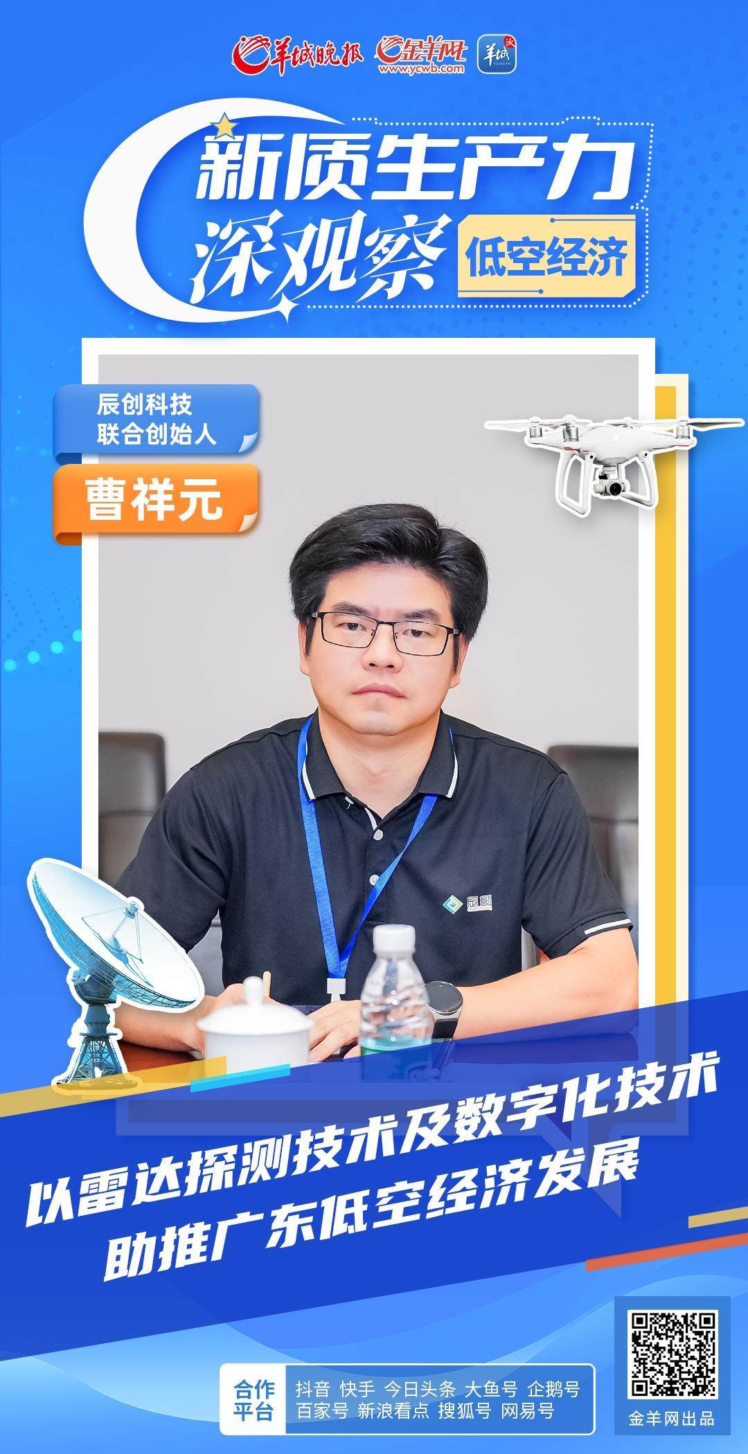 专访辰创科技联合创始人曹祥元：以雷达探测技术及数字化技术助推广东低空经济发展(图5)