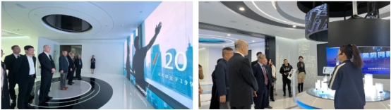 美国国际华人科技工商协会主席李大西先生莅临宏景科技考察交流(图3)