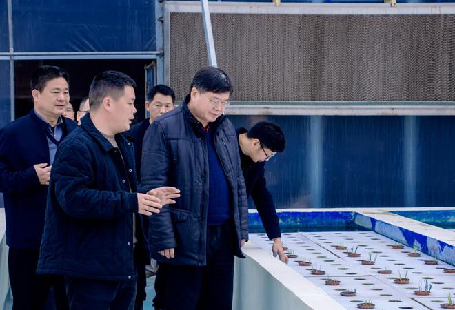 中国科学院桂建芳院士一行到访重庆金玖生态农业考察调研(图1)