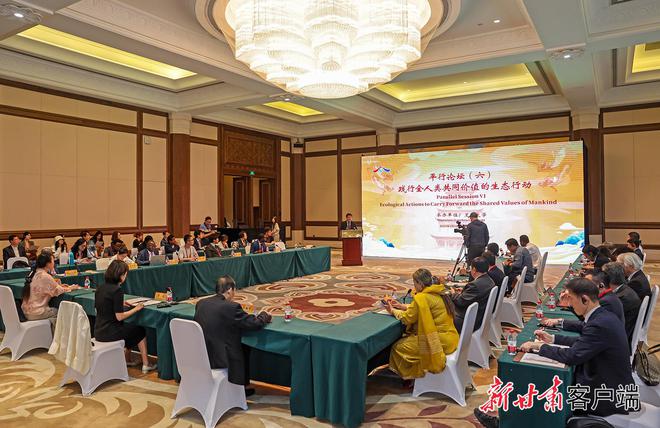 【甘快看•丝路文明光耀未来】共赴绿色之约——“践行全人类共同价值的生态行动”平行论坛侧记(图1)