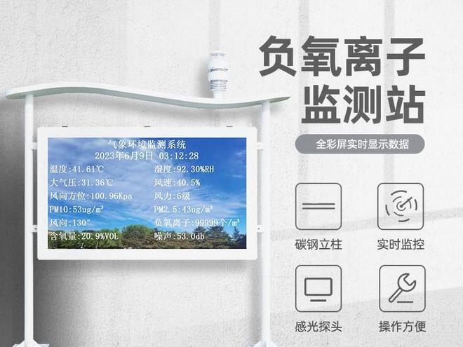森林生态负氧离子监测站：自然与科技的完美融合(图2)